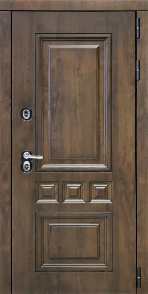 Входная дверь ДвериПРО Аура Экошпон СБ-3 (16мм, венге) DPRO196949 внешняя сторона