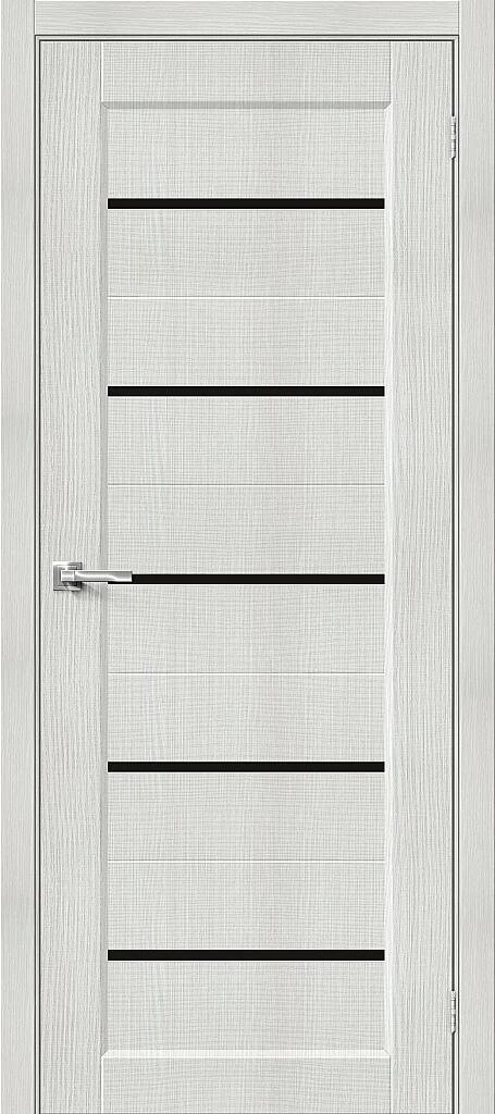 Фото Межкомнатная дверь Мода-22 Black Line Bianco Melinga BR6067