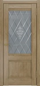 Межкомнатная дверь ЛУ-52 (Дуб натуральный, до)