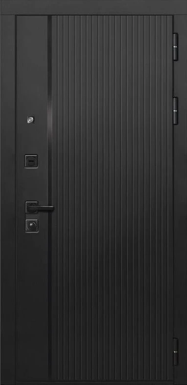 Входная дверь ДвериПРО L-45 ФЛ-701 (10мм, дуб шоколад) DPRO200261 внешняя сторона