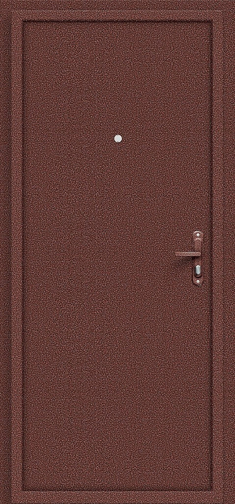 Входная дверь Тайга-5 Антик Медный/Антик Медный BR5418 внутренняя сторона